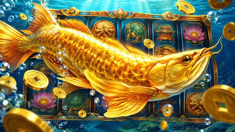 Deretan reel mesin pada koleksi game slot naga
