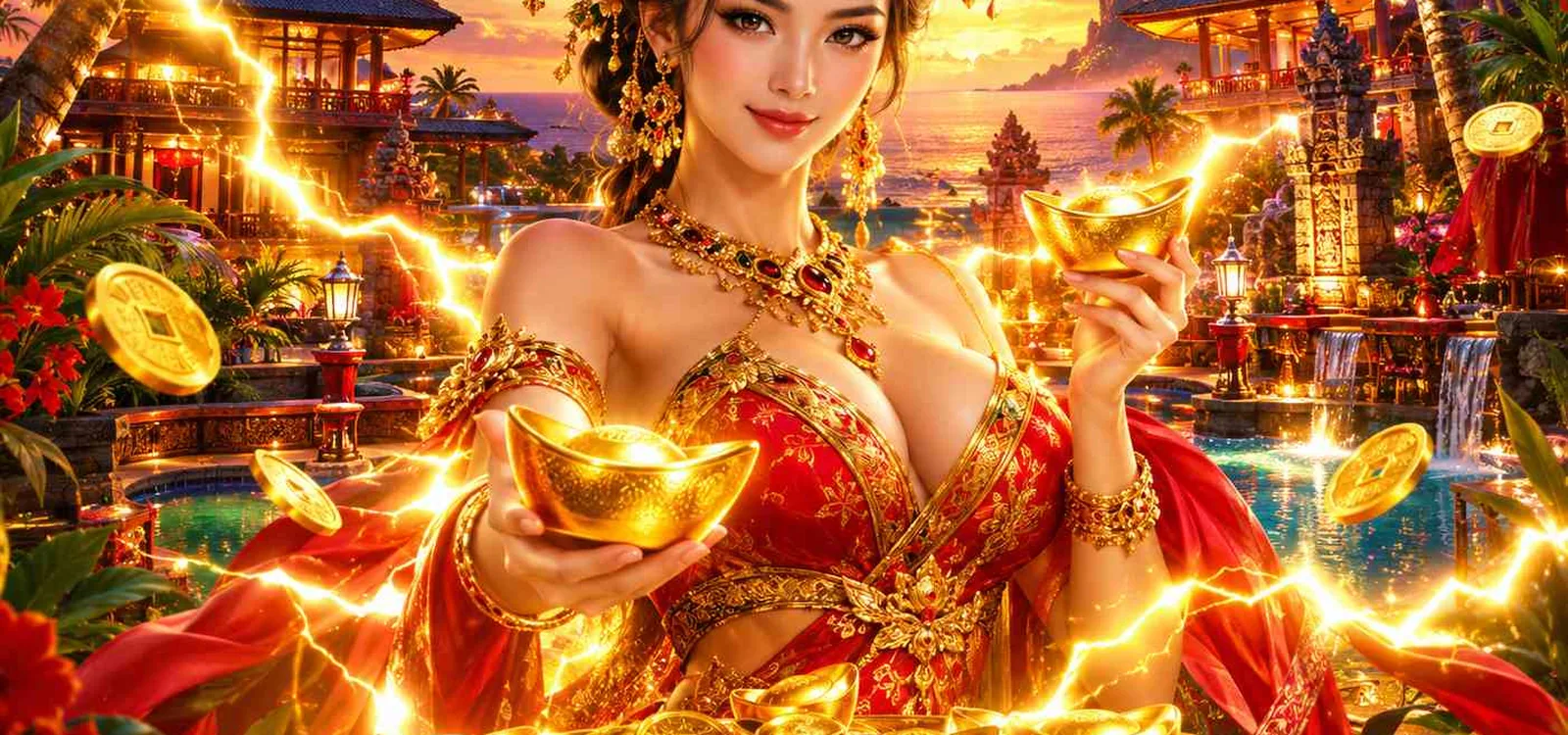 Galeri direktori slot naga nagaslot777 dengan gerbang sisik emas