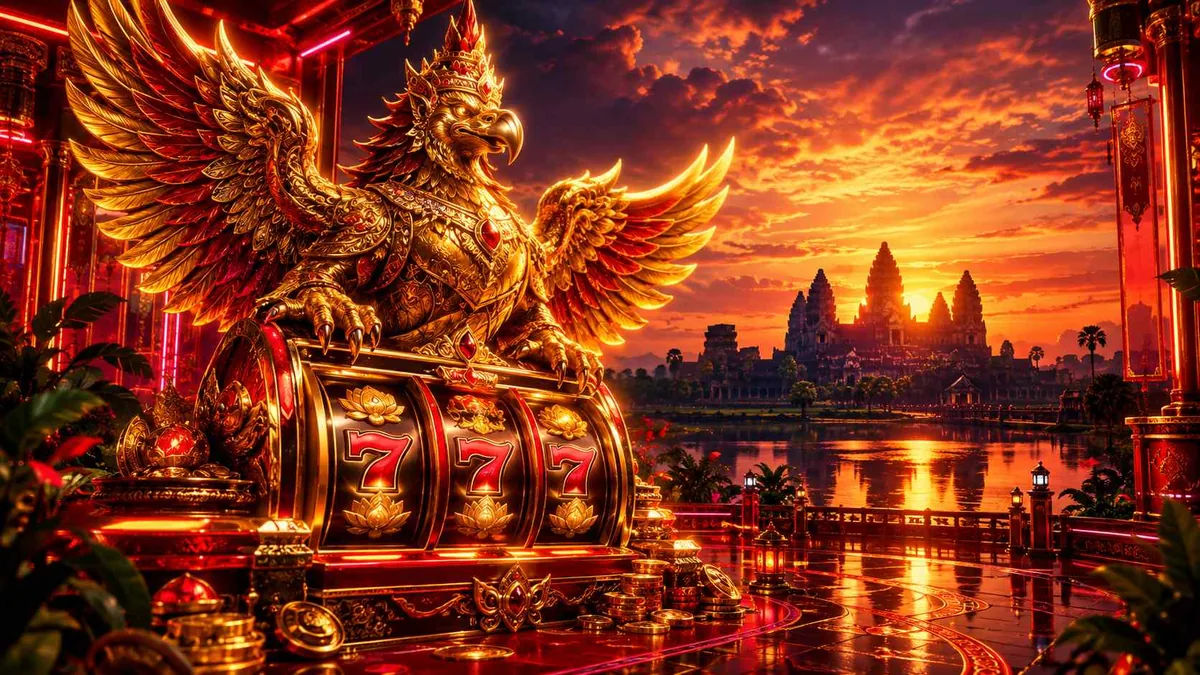 Naga bersayap bergaya barat pada koleksi slot dragon